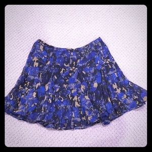 Charlotte ronson silk mini skirt